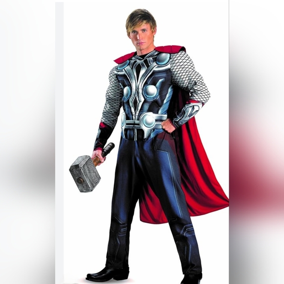 Thor Avengers Costume Sz L.10-12 - Picture 1 of 5
